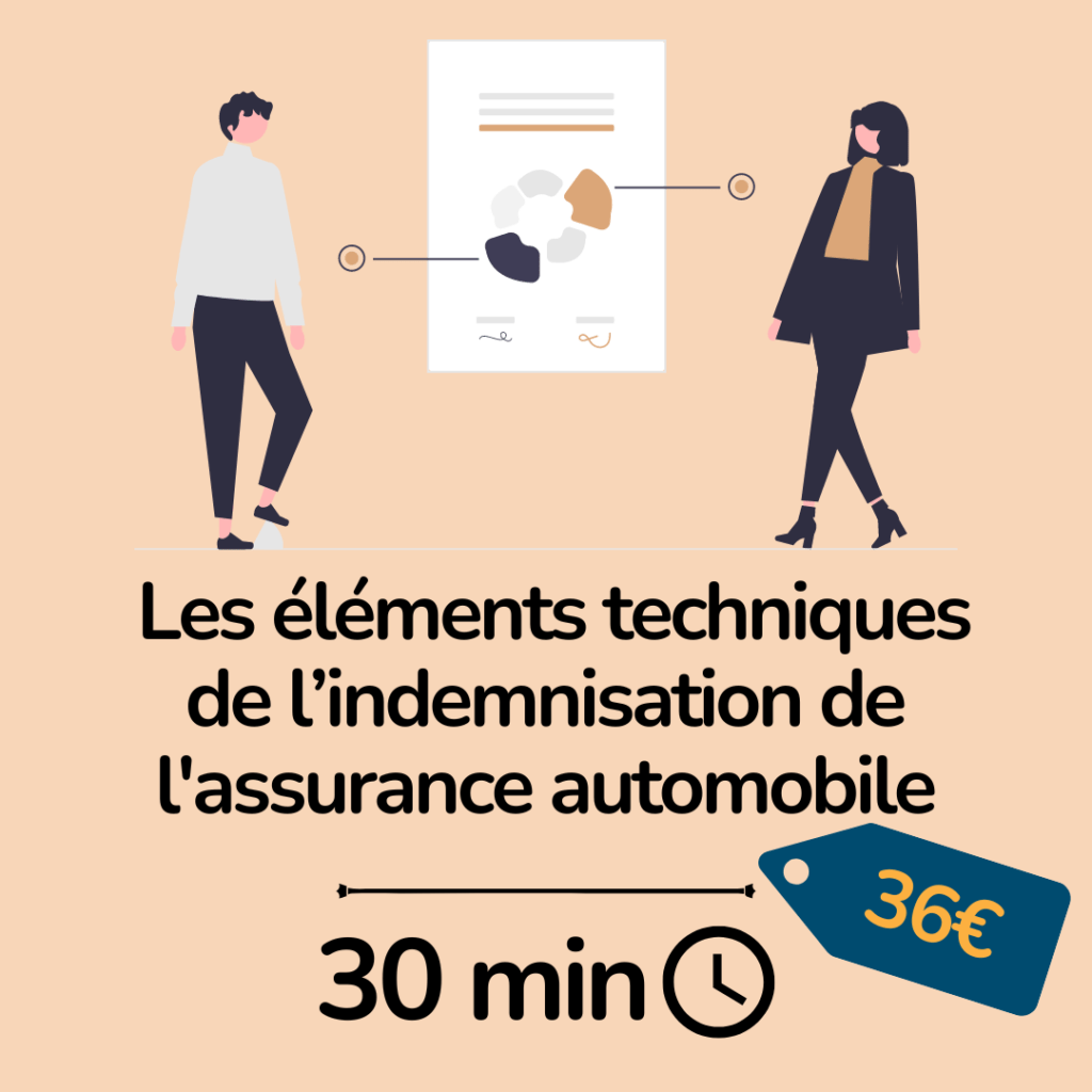 éléments techniques indemnisation sinistre auto - assurance essyca