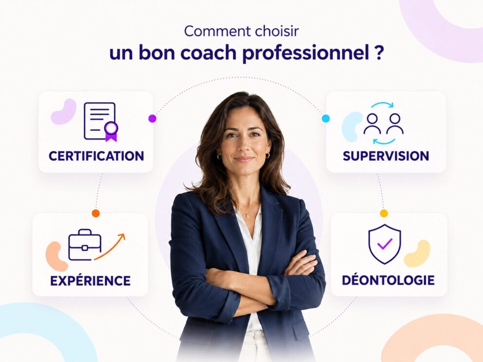 Critères pour choisir un coach professionnel : certification, supervision, expérience et déontologie